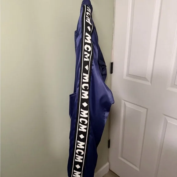 MCM Satin Blue Jacket